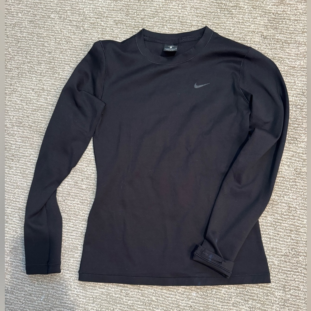 Nike pro Dri-fit thermal long sleeve with thumb loops